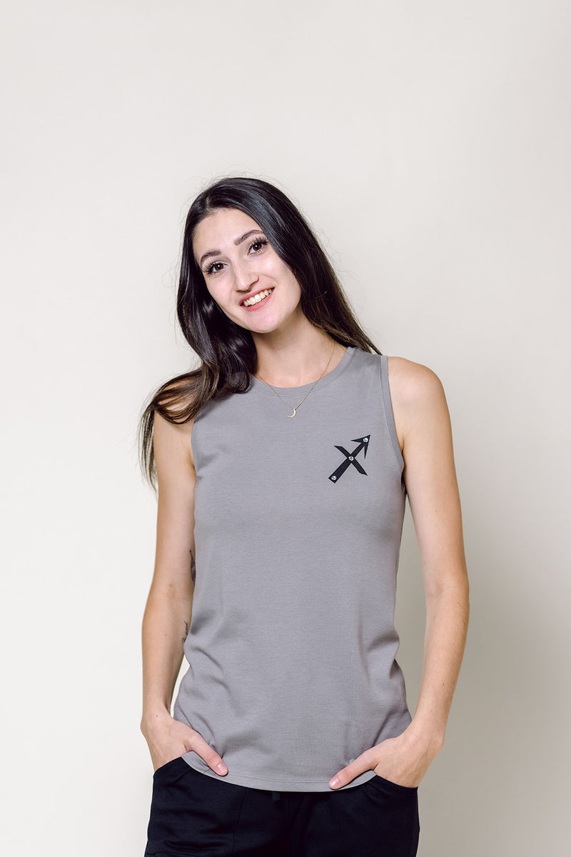 Sleeveless Zodiac Tee | Sagittarius