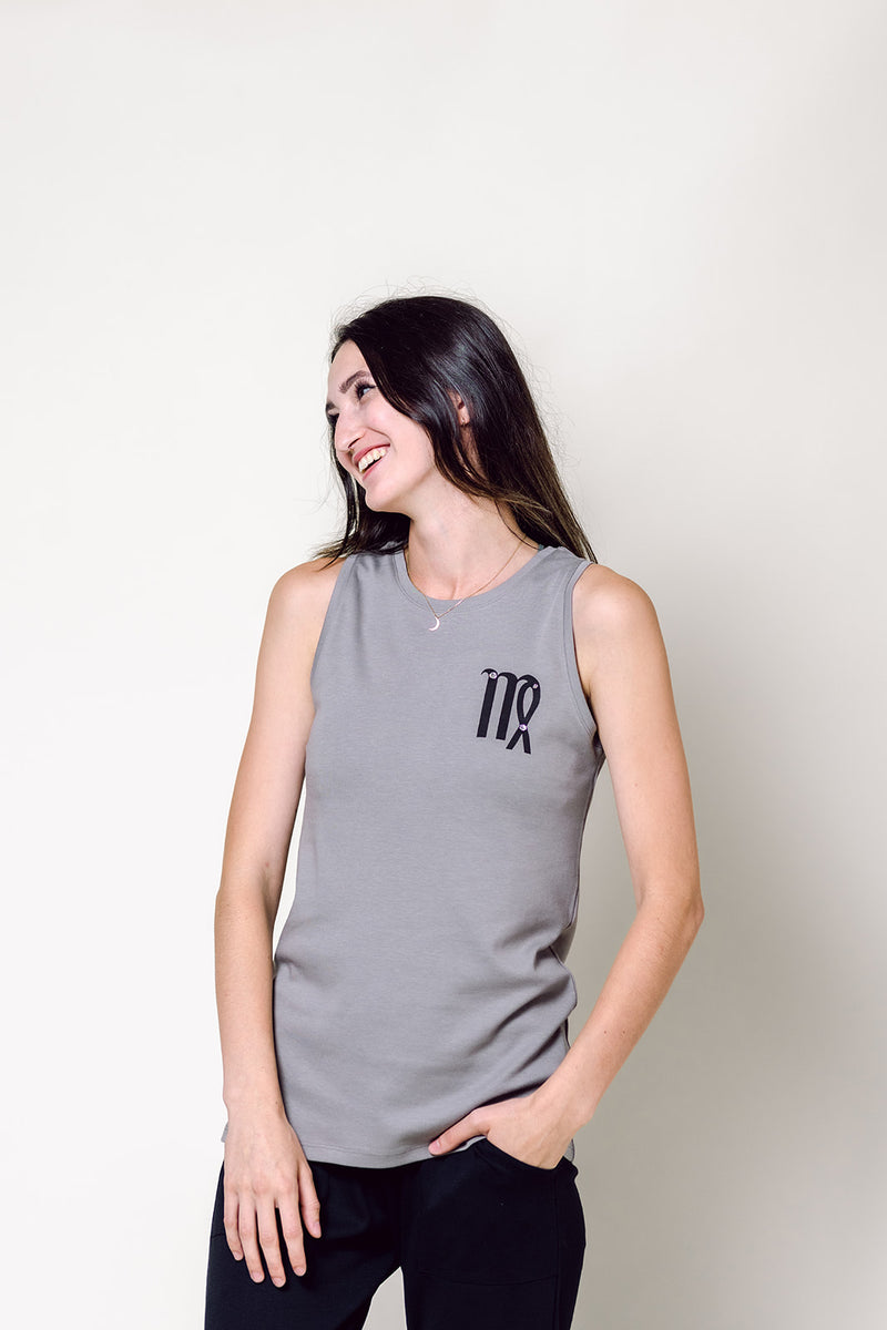 Sleeveless Zodiac Tee | Virgo
