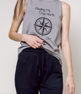 Jogger Style Lounge Pant | Cotton | Black